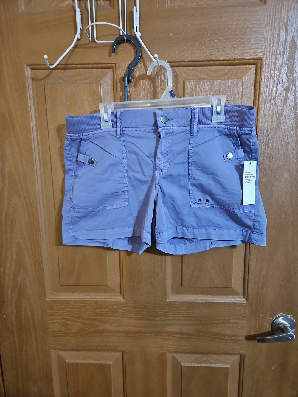 Sonoma Purple Utility Cargo Shorts